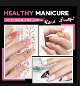 UNA GELLA inner deep matte texture close-up for stronger glue adhesion