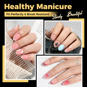 UNA GELLA close-up of 3/4 inner matte texture for stronger adhesion