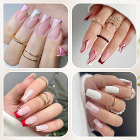 UNA GELLA close-up of double-sided matte texture improving polish grip