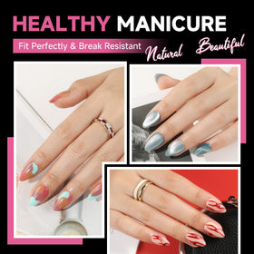 UNA GELLA close-up inner matte texture improves glue hold and lasting adhesion