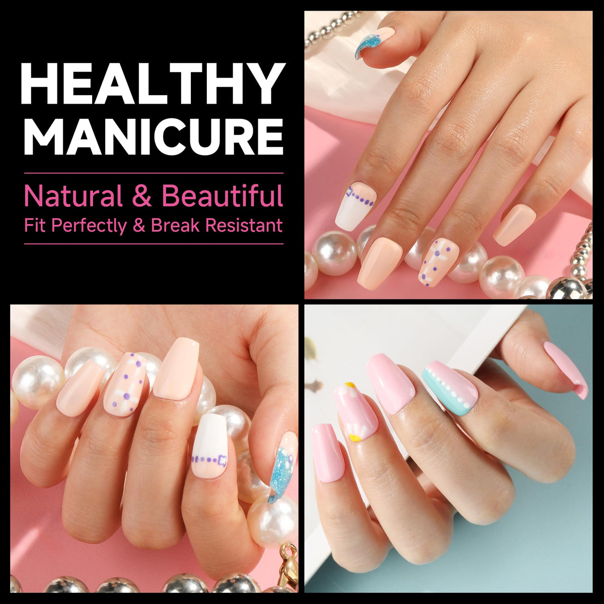 UNA GELLA close-up inner matte texture improving glue grip and durability