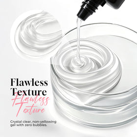UNA GELLA bonding soft gel tips and press-on nails for strong adhesion