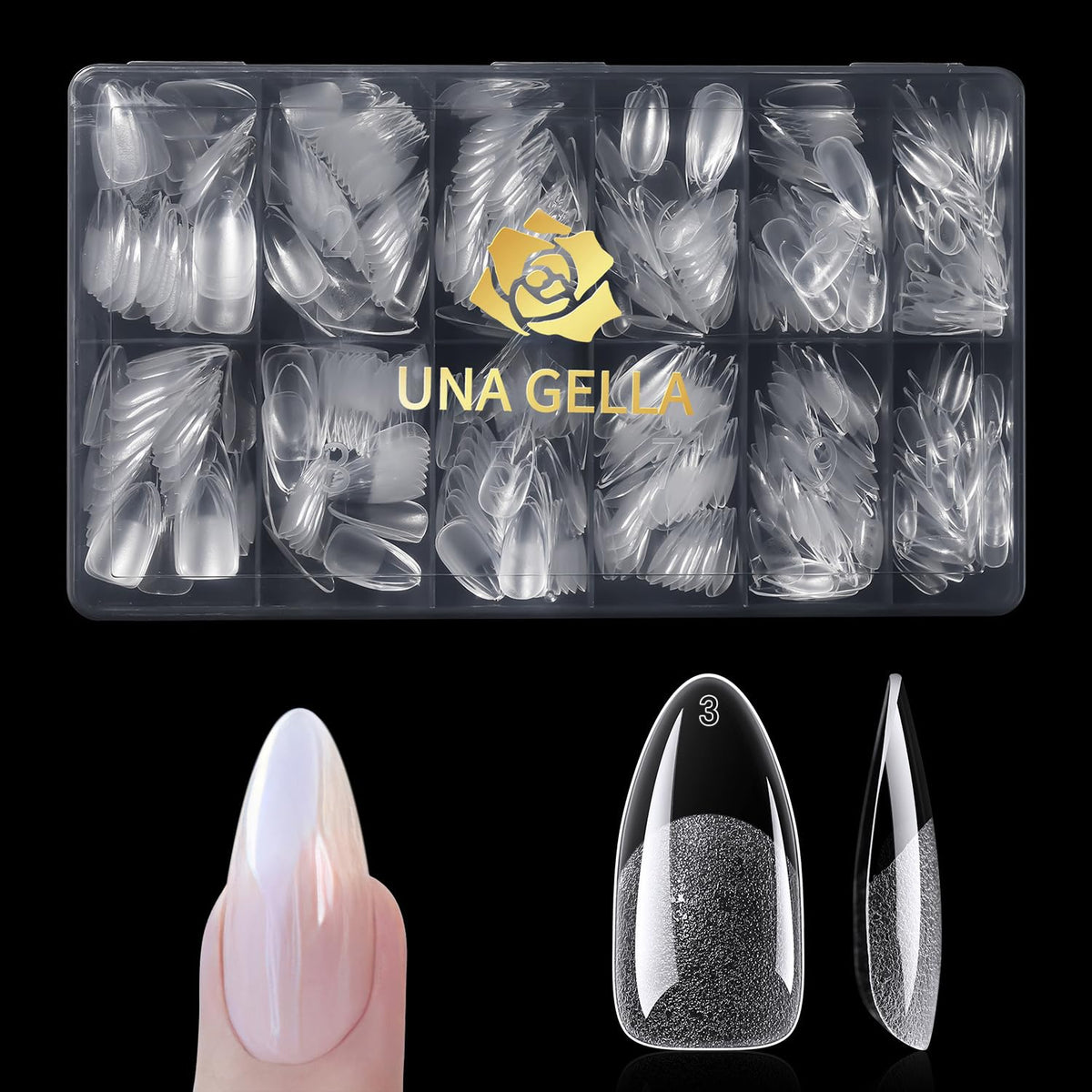 UNA GELLA full contents overview with 600 pieces, plenty of extras benefit
