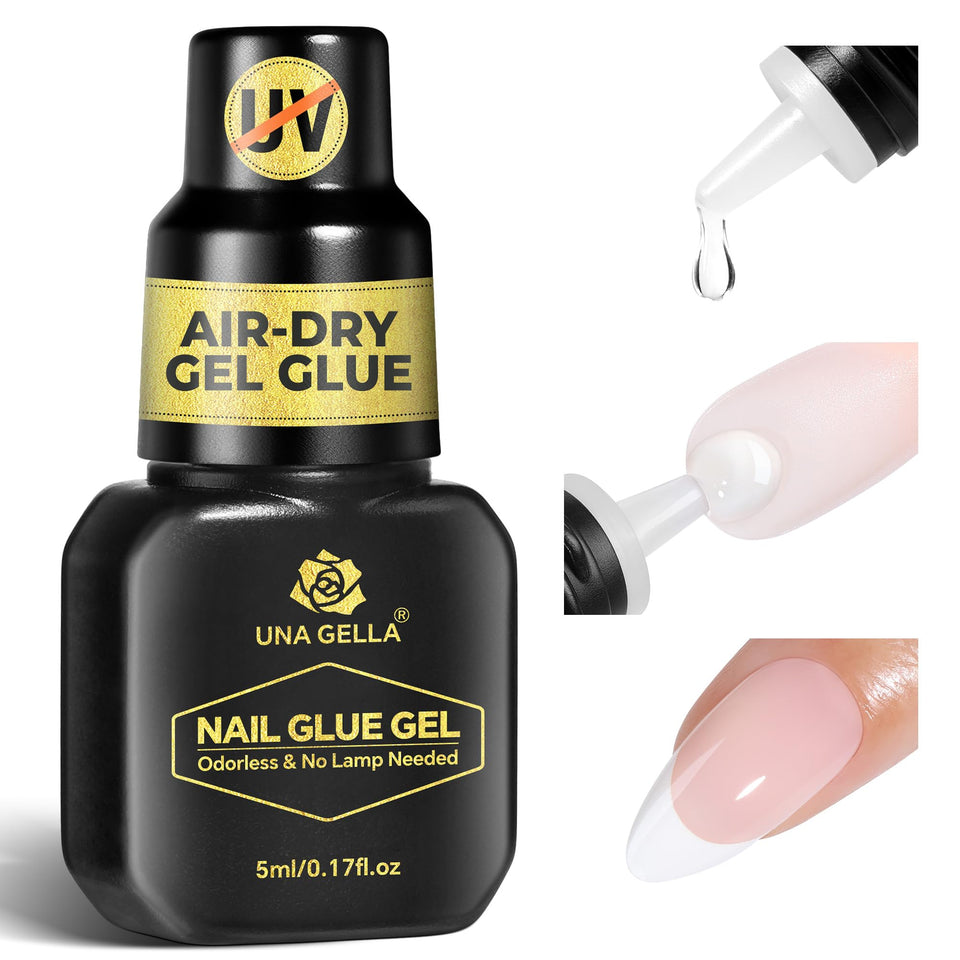 UNA GELLA front bottle view showing compact travel-size and branding benefit