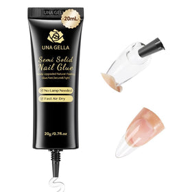 UNA GELLA front packaging showing 20g tube and fast-cure benefit
