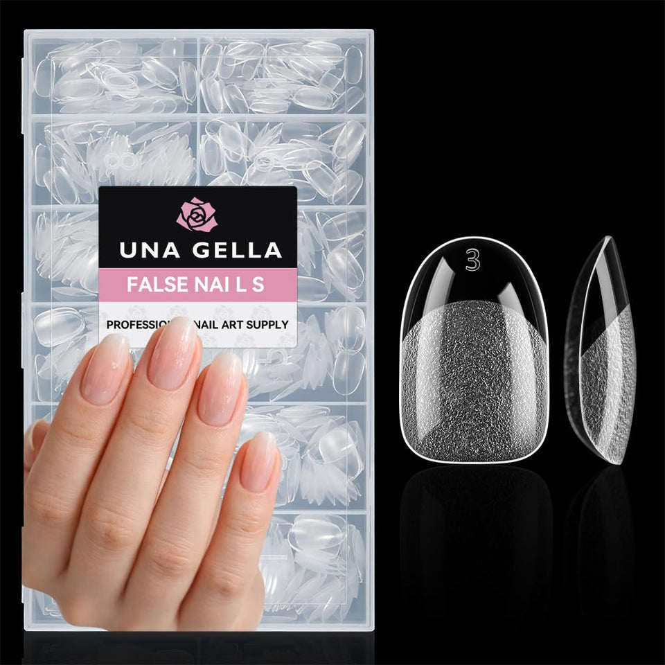 UNA GELLA front packaging showing full 504pcs set and size layout, clear benefit fast supply