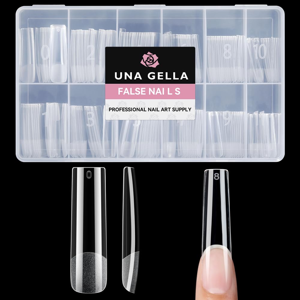 UNA GELLA front packaging full 216-piece set showing neat rows and sizes for quick selection and convenience