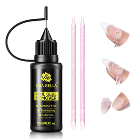 UNA GELLA front packaging showing product label and 20ml size benefit