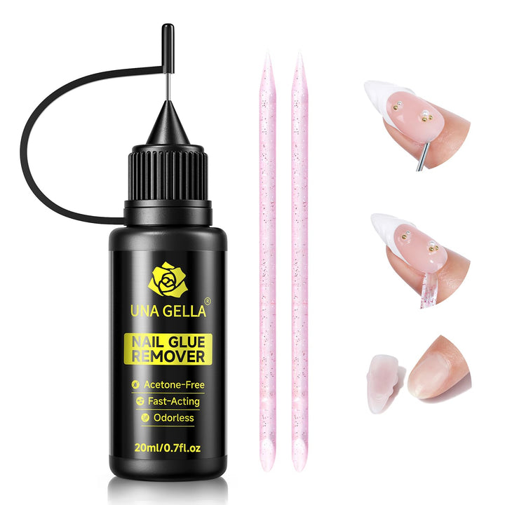 UNA GELLA front packaging showing product label and 20ml size benefit