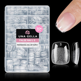 UNA GELLA front packaging showing full 504-piece kit and benefits
