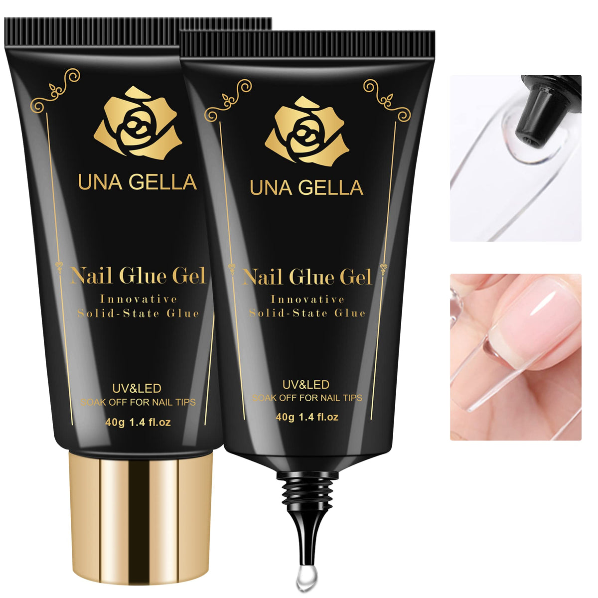 UNA GELLA front packaging showing product and benefits