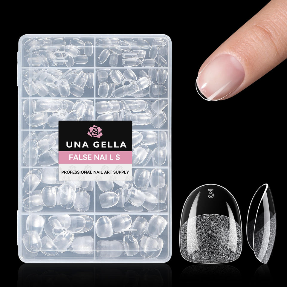 UNA GELLA front packaging showing 312-piece set and sizes, great value