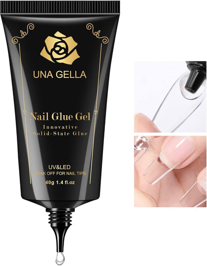 UNA GELLA front packaging showing tube and 40ml size, clear benefit