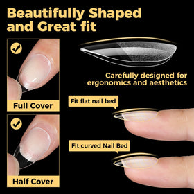 UNA GELLA half-matte texture detail showing matte finish for low-prep styling
