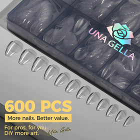 UNA GELLA in hand size comparison demonstrating 12 sizes for better fit
