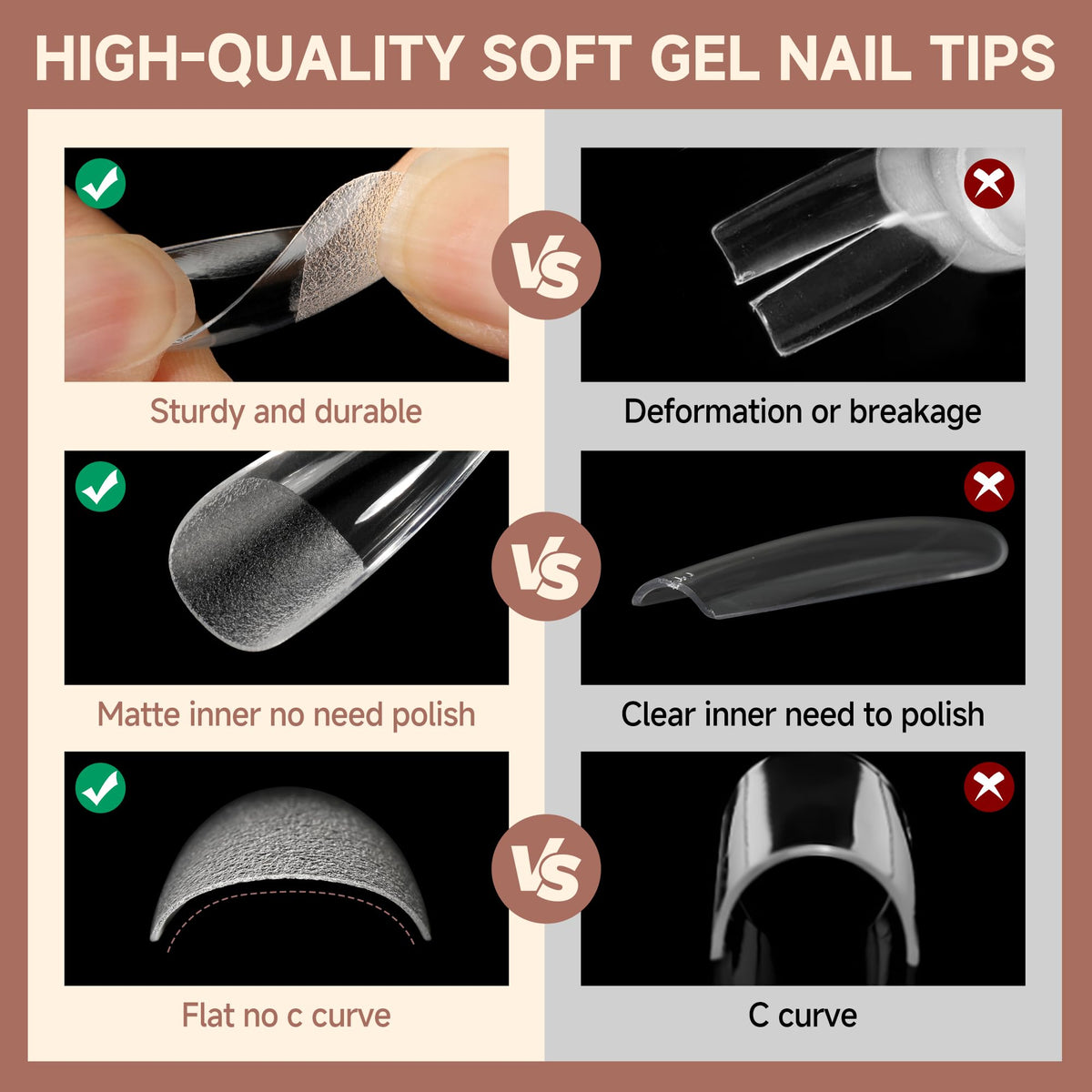 UNA GELLA in-use application with press-on glue demonstrating quick extension