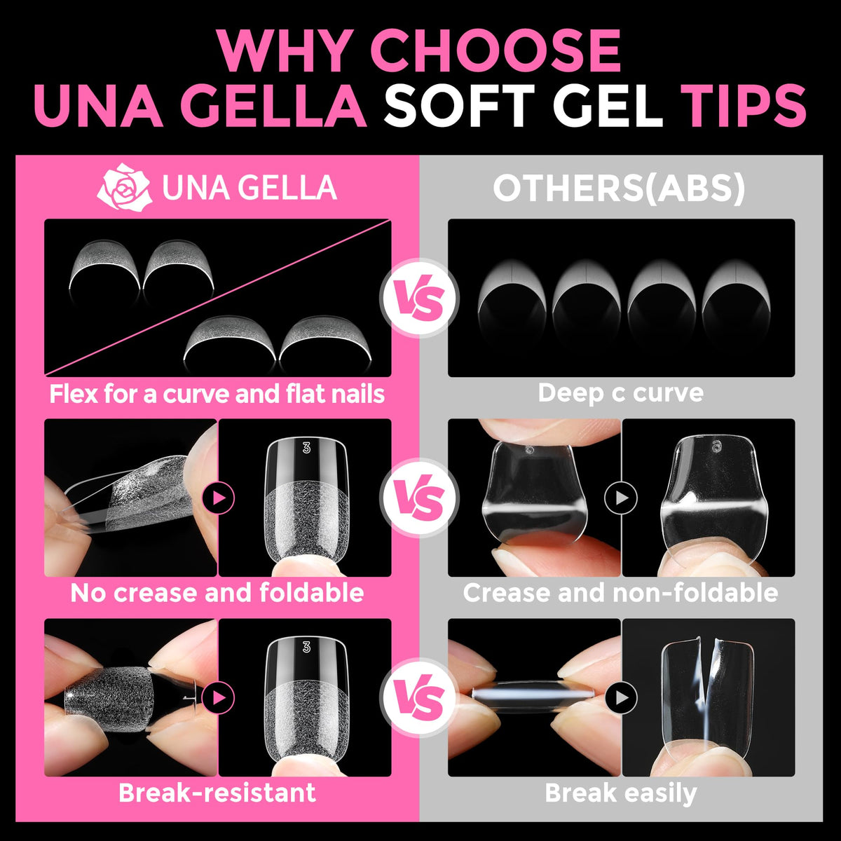 UNA GELLA in-use home manicure scene demonstrating simple at-home application