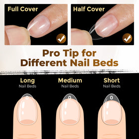 UNA GELLA being applied during a home manicure for easy DIY convenience