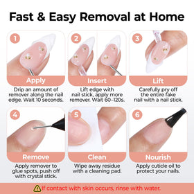 UNA GELLA label highlighting vitamin E ingredient for nourished nails benefit