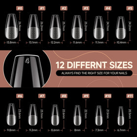 UNA GELLA lifestyle shot of worn coffin nails showcasing salon-quality finish