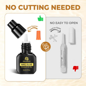 UNA GELLA on salon workstation indicating professional-quality hold