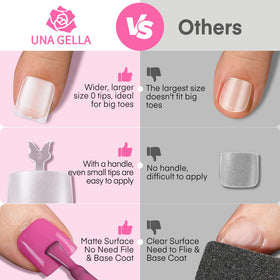 UNA GELLA size comparison with coin to show scale and fit confidence