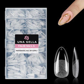 UNA GELLA tips next to coin showing size and scale for selection