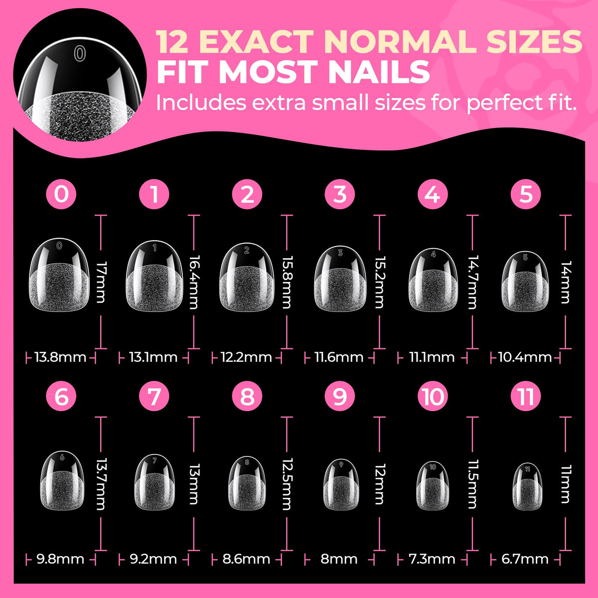 UNA GELLA tip next to coin for scale to visualize size and coverage