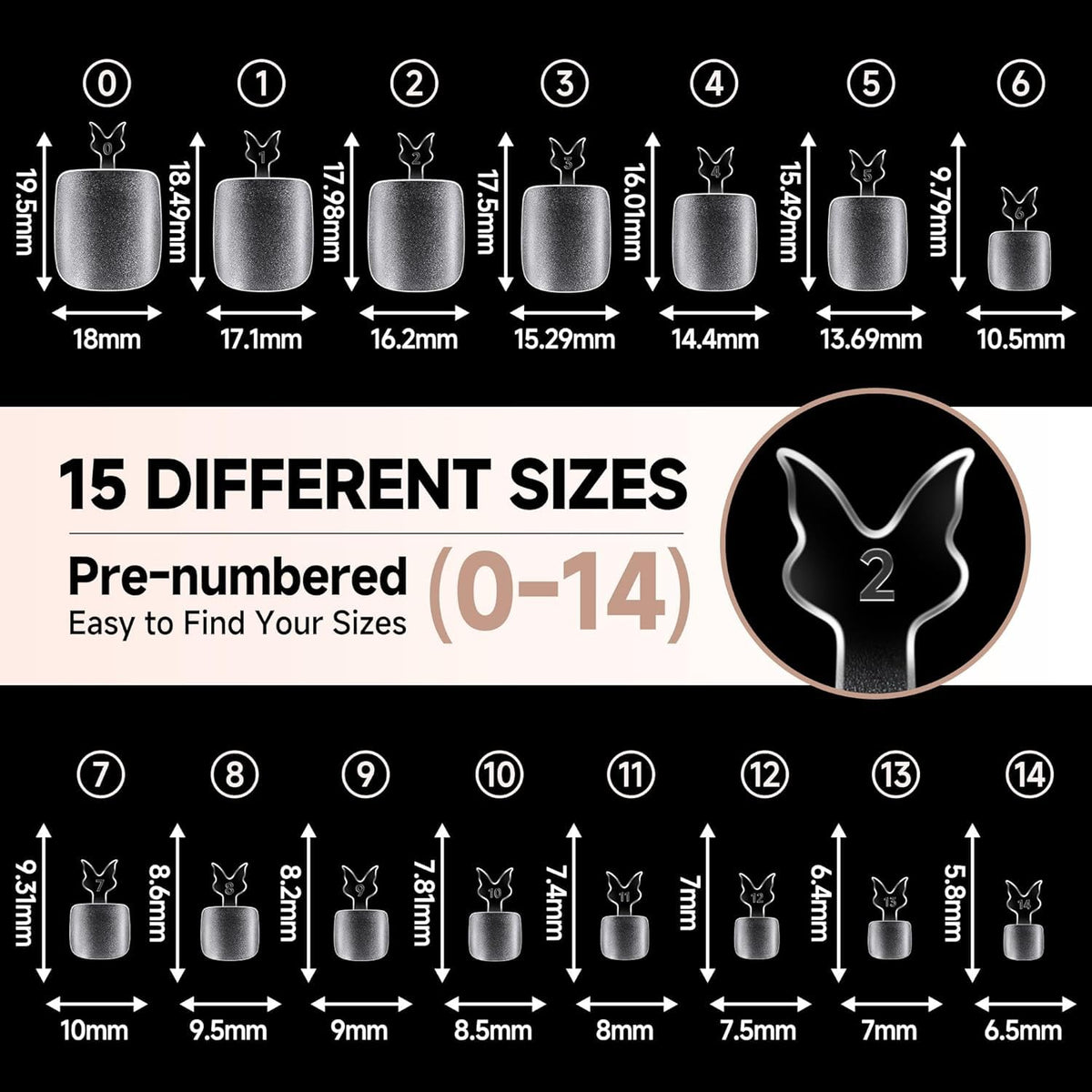 UNA GELLA size comparison next to coin showing scale and sizing clarity