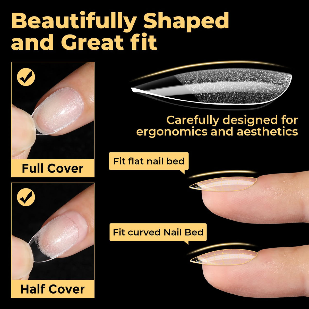 UNA GELLA laid-out 12 sizes displaying size range for better fitting