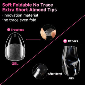 UNA GELLA size array displayed to match each nail for precise fit