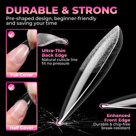 UNA GELLA organized 15 sizes laid out for precise fitting and easy pick