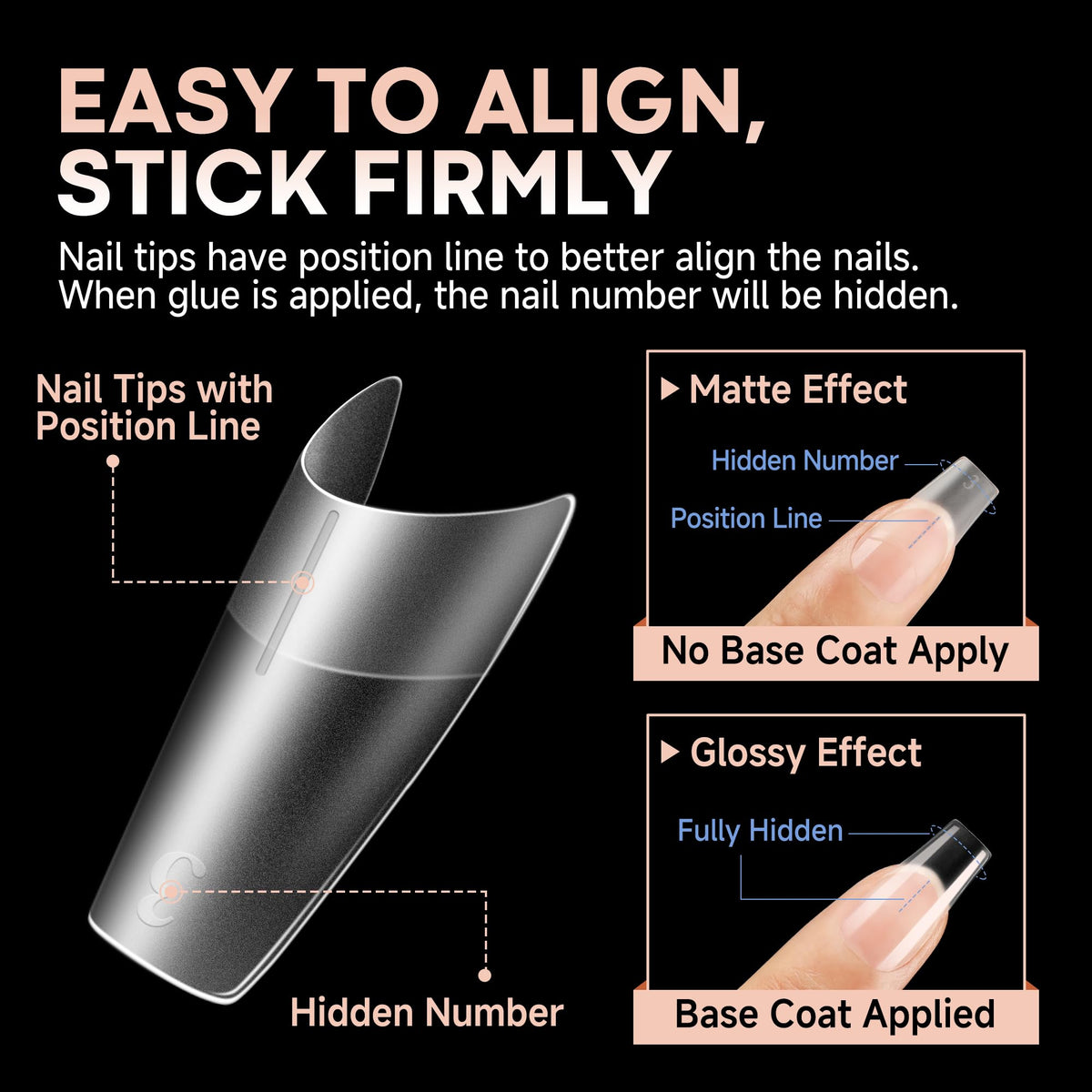 UNA GELLA full size collection display with 12 sizes for perfect fit