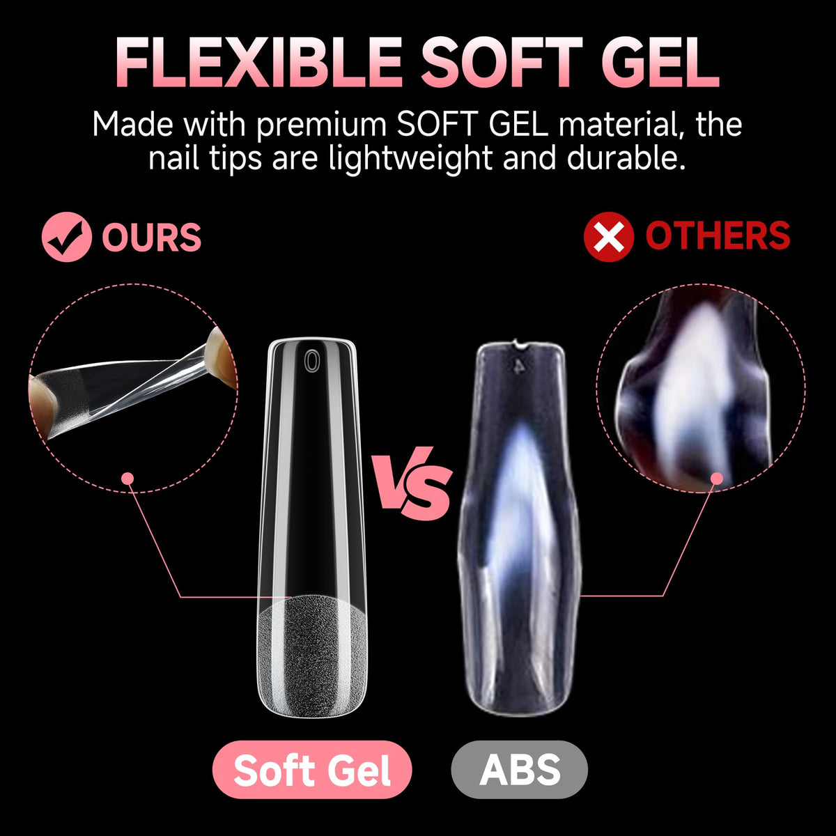UNA GELLA laid out 12 sizes display showing organized sizing for accurate fit and easy selection
