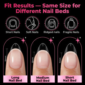 UNA GELLA 15 sizes spread to demonstrate precise fit variety