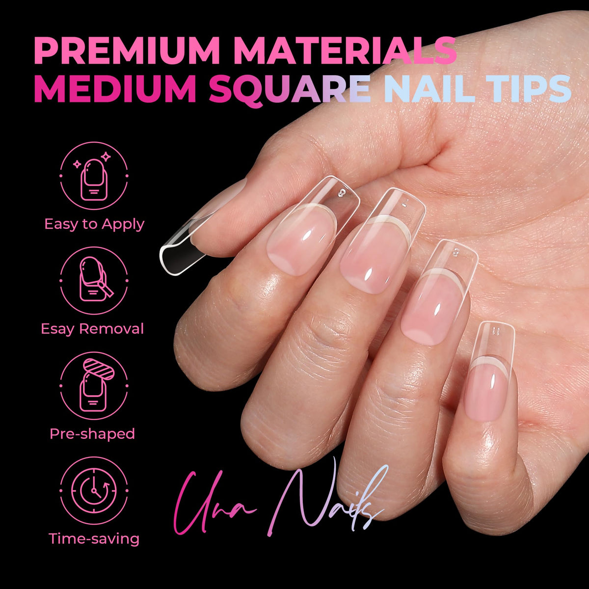 UNA GELLA soft gel bending to show flexibility and break resistance