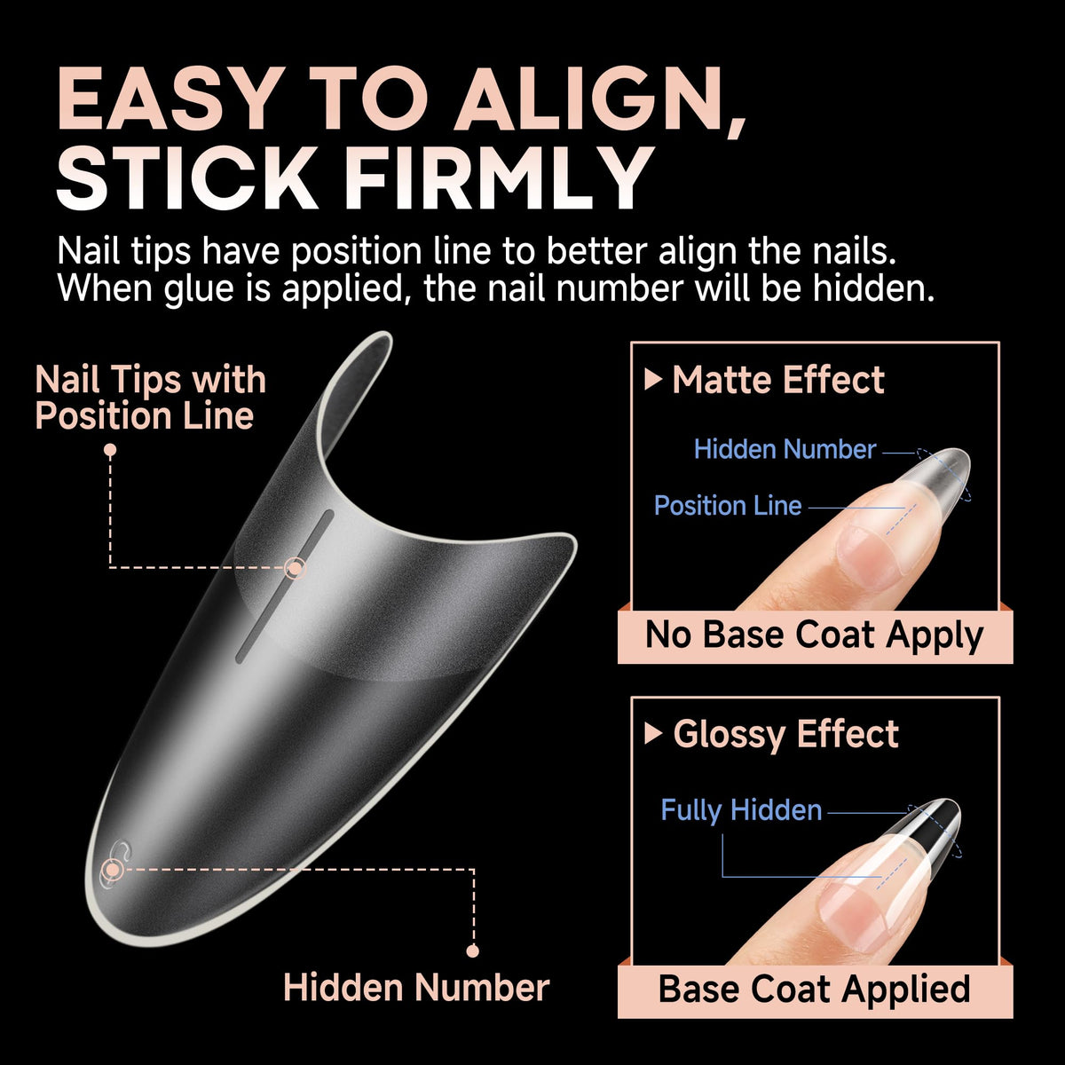 UNA GELLA soft gel bending to show flexible durable tips that resist creasing