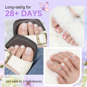 UNA GELLA soft gel texture close-up demonstrating flexibility and strength
