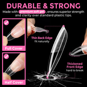 UNA GELLA texture detail of gel material for flexible, crease-resistant benefit