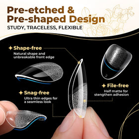 UNA GELLA thin back edge detail for snug fit and reduced lifting benefit