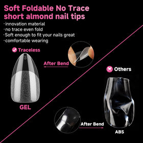 UNA GELLA top view arranged 12 sizes for precise sizing and easy choice