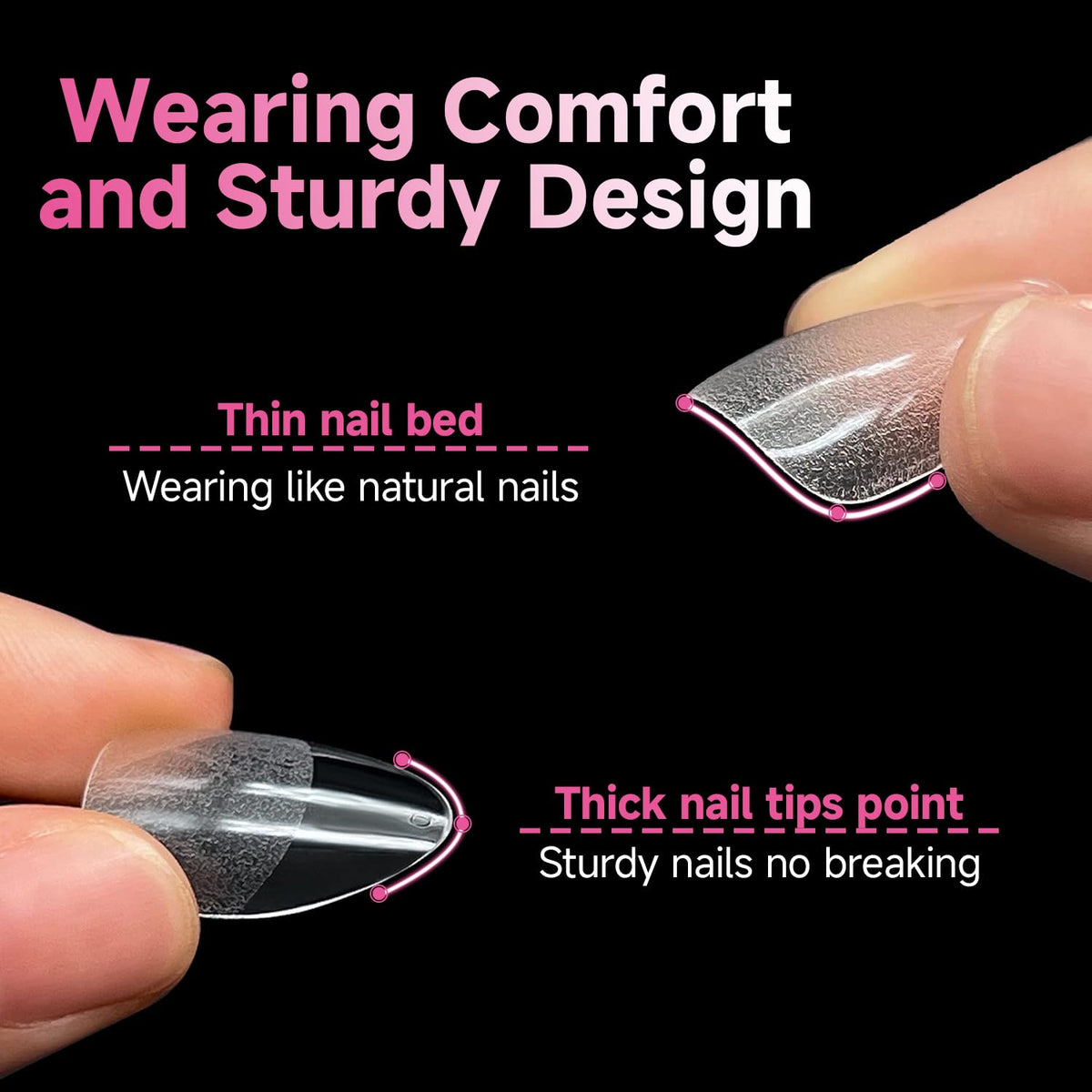 UNA GELLA trimming and filing demo enabling custom length shaping