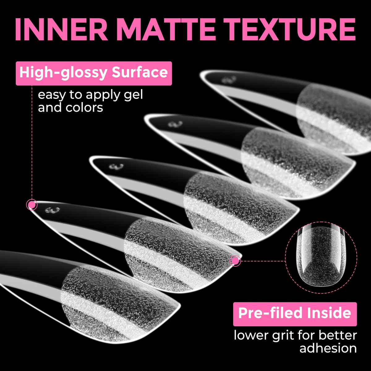 UNA GELLA trimming and polishing process image showing easy customization advantage