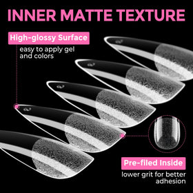 UNA GELLA trimming and polishing process image showing easy customization advantage