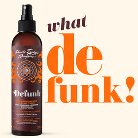 Uncle Funky's Daughter back label with ingredients and usage directions for clarity