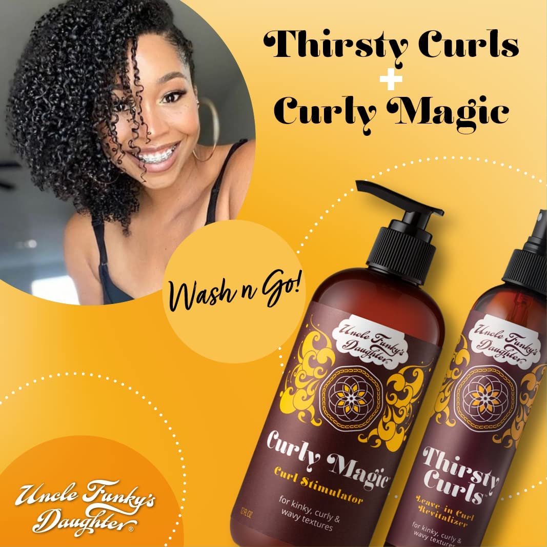 Uncle Funky's Daughter bottle in hand illustrating travel-friendly size