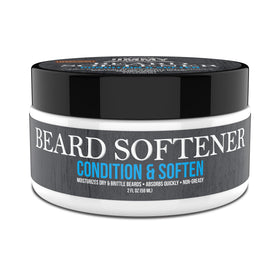 Uncle Jimmy balm on bathroom counter in grooming scene for daily use convenience