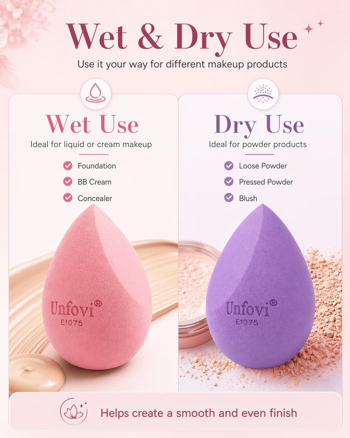 Unfovi pointed tip detail for precise concealer application benefit