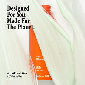 uni recycled aluminum packaging label emphasizing eco recyclable packaging
