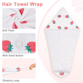 Unicorn Castle two towels stacked to show true size and convenient two-pack